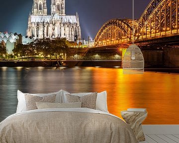 Kölner Dom bei Nacht