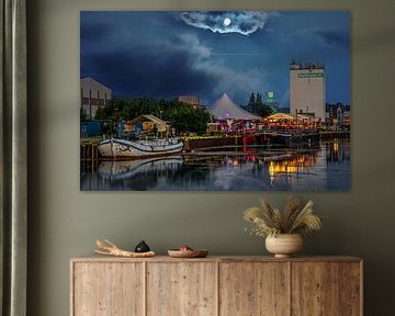 Dortmunder Hafen am Abend