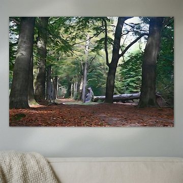 Où tombe l'arbre pour qu'il repose.