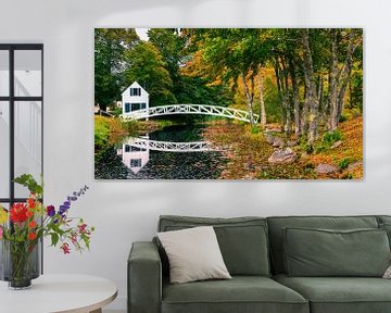 Somesville Bridge, Maine by Henk Meijer Photography