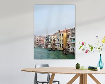 Vue du Canal Grande à Venise, Italie sur Rico Ködder