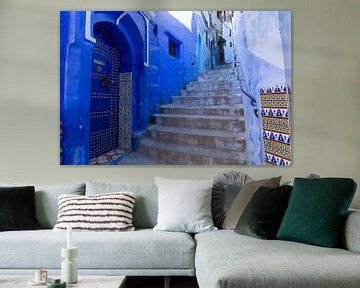 Medina van Chefchaouen, Marokko. van Tjeerd Kruse