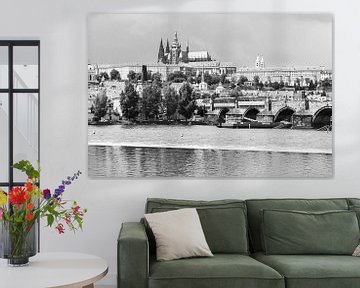 Pont Charles et Château de Prague