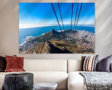 Kapstadt mit der Seilbahn auf den Tafelberg von Easycopters