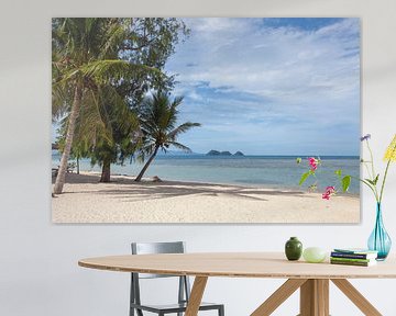 Tropical beach on an island in Thailand by Tjeerd Kruse