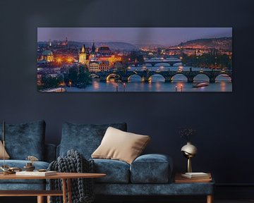 Panoramablick über Prag