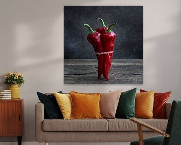 Chillies dancing by Ester Overmars