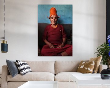 Tibetan Buddhist monk