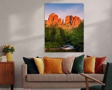 Cathedral Rock in Sedona, Arizona van Henk Meijer Photography