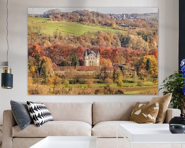 Castle Shale in schönen Herbstfarben von John Kreukniet