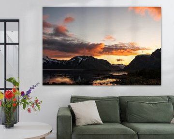 Colorful sunset by Niek Belder