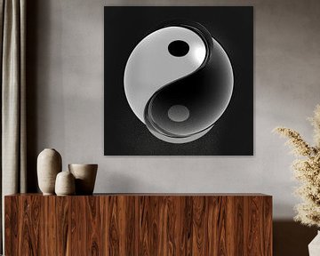 Yin-Yang Ball 2 van Jörg Hausmann