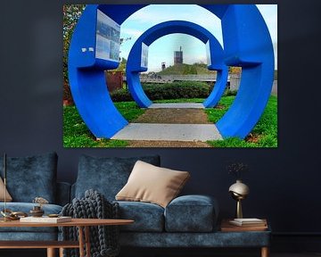 Vue à travers le tube