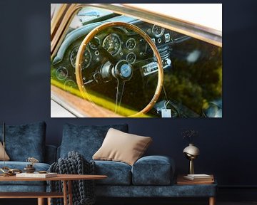 Aston Martin DB5 interieur van Sjoerd van der Wal Fotografie