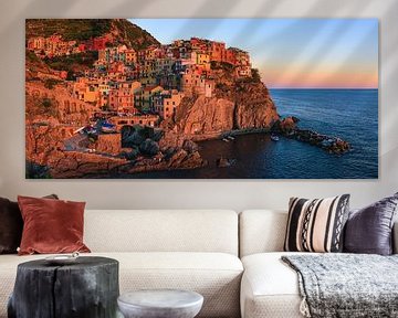 Manarola, Cinque Terre, Italie sur Henk Meijer Photography