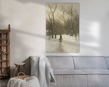 Winter im Busch von Scheveningen, Anton Mauve