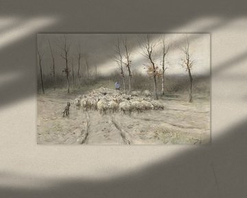 Schafherde auf dem Moor bei Laren, Anton Mauve