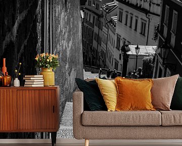 Schwarz, Weiß undamp; Gelb von Danny Verhalle