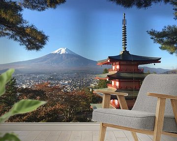 Holy Mount Fuji San by Menno Boermans