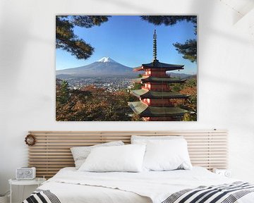 Holy Mount Fuji San by Menno Boermans