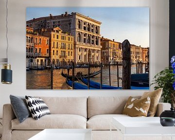 Venetië - Canal Grande van Dennis Eckert