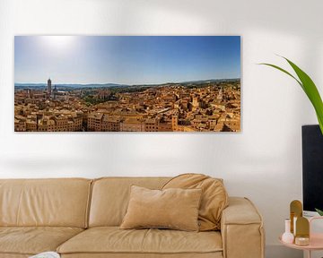 Siena Skyline van Dennis Eckert