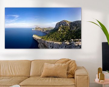 Mallorca Nordküste Panorama, Can Singala von Dennis Eckert