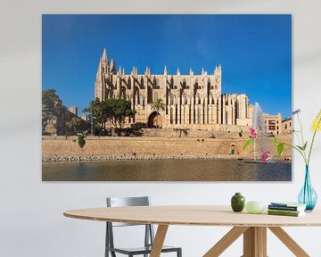 Kathedraal van Palma de Mallorca van Dennis Eckert