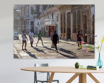 Volleyball in Havana by Dennis Eckert