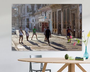 Volleybal in Havana van Dennis Eckert