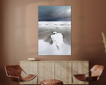 Arctic mudflats by robert wierenga