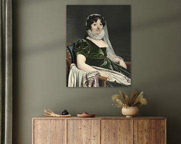 Portret van de gravin van Tournon, Jean Auguste Dominique Ingres, Jean Auguste Dominique Ingres