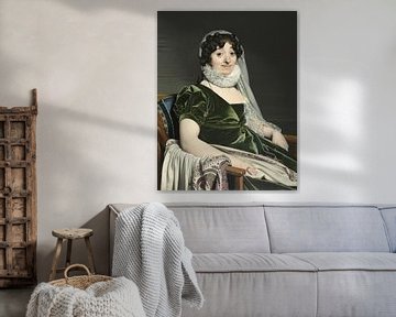 Portret van de gravin van Tournon, Jean Auguste Dominique Ingres, Jean Auguste Dominique Ingres