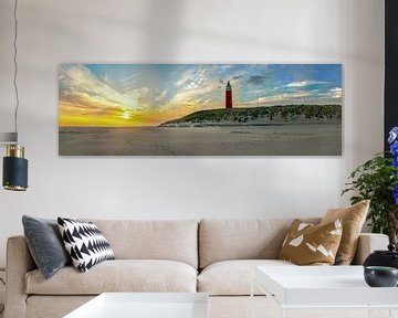 Vuurtoren Eierland Texel Zonsopkomst van Texel360Fotografie Richard Heerschap
