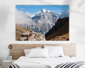 La Jungfrau dans les nuages sur John Faber