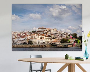 Uitzicht over de universiteitsstad Coimbra | Stadsfotografie | Reisfot van Daan Duvillier | Dsquared Photography
