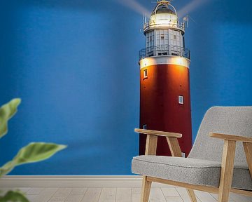 The lighthouse of Texel in the evening by Pieter van Dieren (pidi.photo)