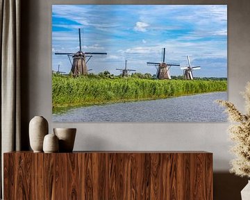 Moulins de KInderdijk / Moulin à vent ou Kinderdijk (NL)