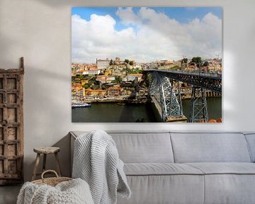 Luis I Brücke, Porto, Portugal von Leonie .