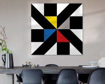 Mondriaan Inspired van Harry Hadders