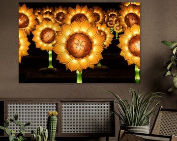 Tournesols de Van Gogh sur Jasper Scheffers