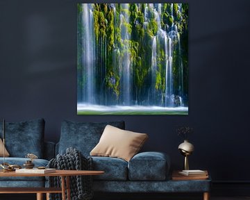 Mossbrae Wasserfall, Kalifornien, USA von Henk Meijer Photography