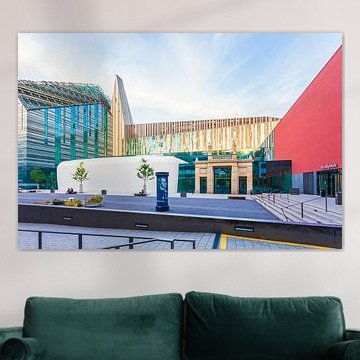 University campus in Leipzig by Werner Dieterich