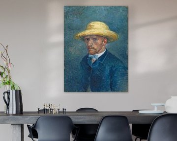 Porträt von Theo van Gogh, Vincent van Gogh.