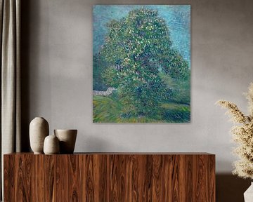 Chestnut Tree in Blossom, Vincent van Gogh