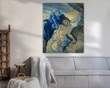 Pieta (naar Delacroix), Vincent van Gogh