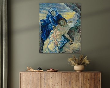 Pieta (nach Delacroix), Vincent van Gogh