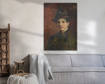 Portret van een vrouw, Vincent van Gogh
