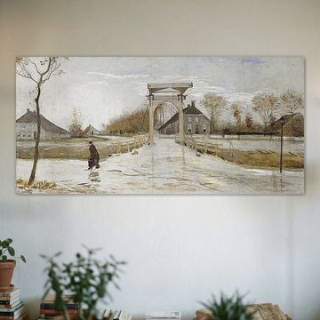 Ophaalbrug in Nieuw-Amsterdam, Vincent van Gogh