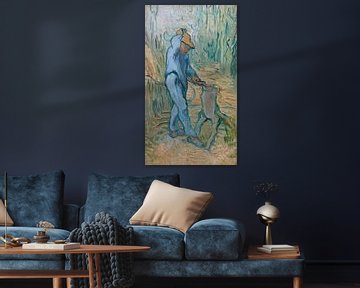 De houthakker (naar gierst), Vincent van Gogh